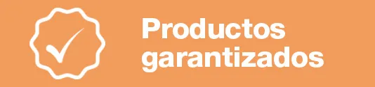 Productos garantizados