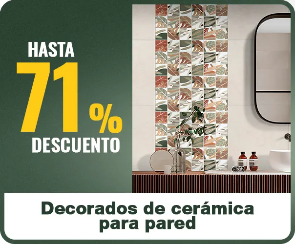 Decorados de cerámica para pared