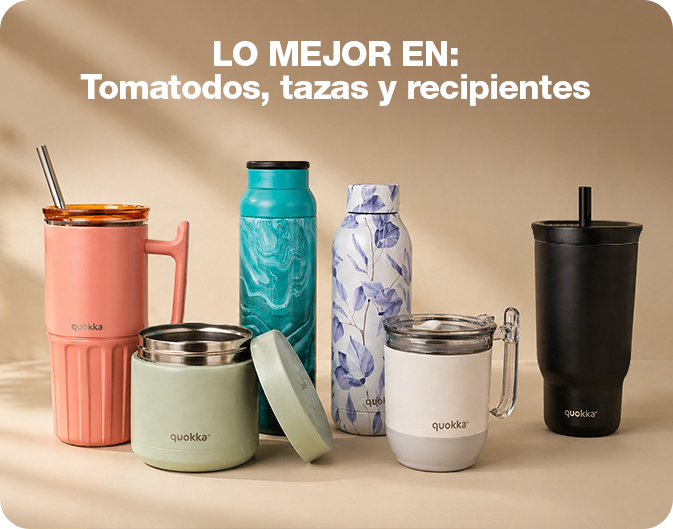 tomatodos, tazas y termos