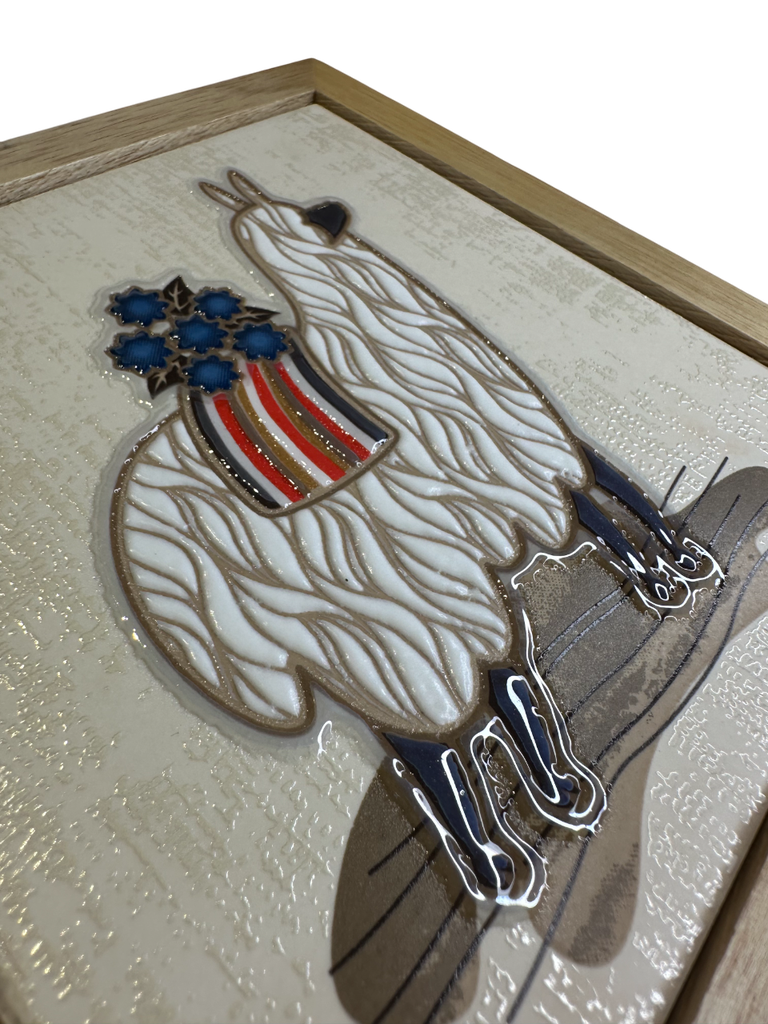 Cuadro Alpaca D 18X18X1.2
