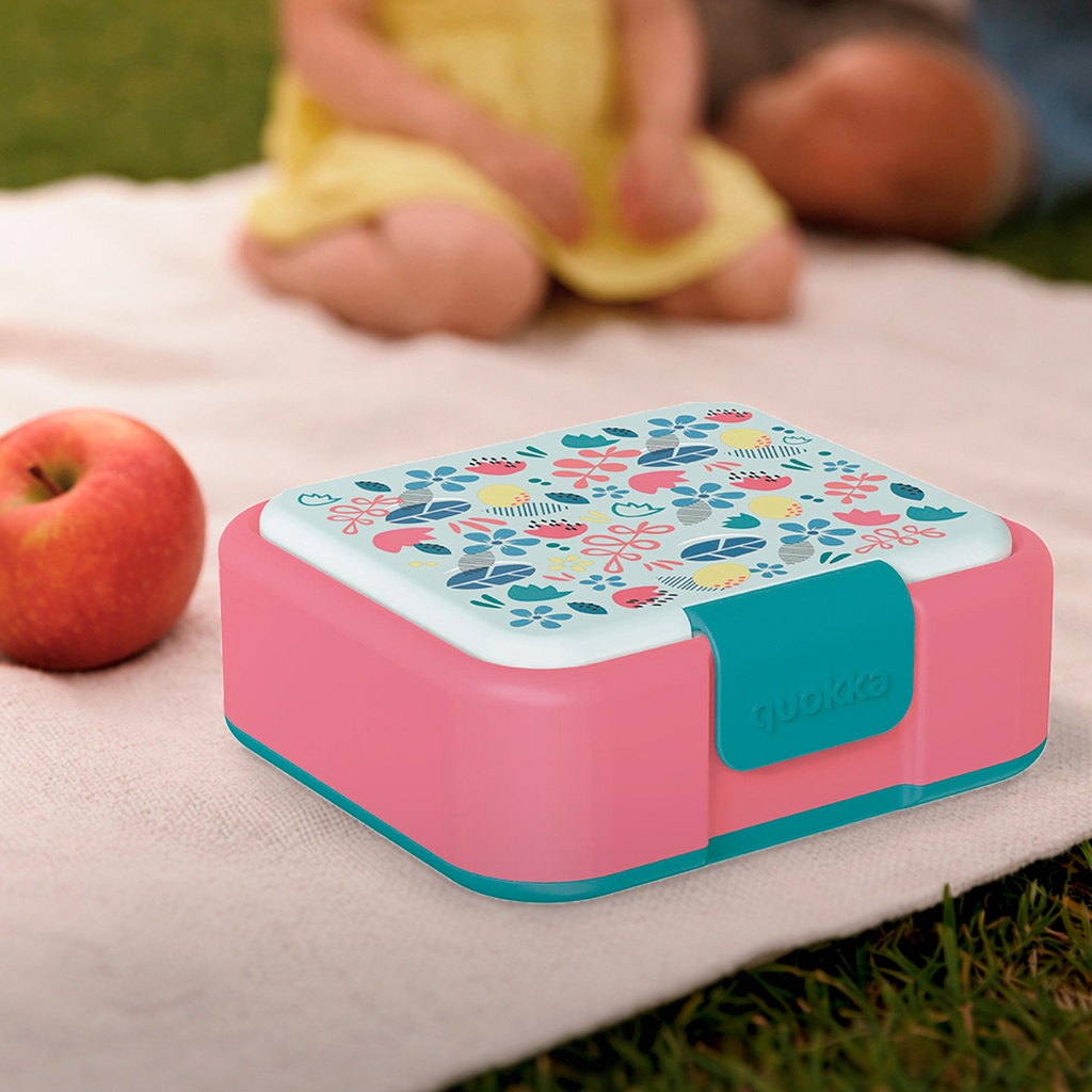 Lonchera Sandwich Quokka Twist Flowers 