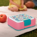 Lonchera Sandwich Quokka Twist Flowers 