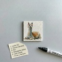 Imán Llamita B 4.6X4.6X0.4