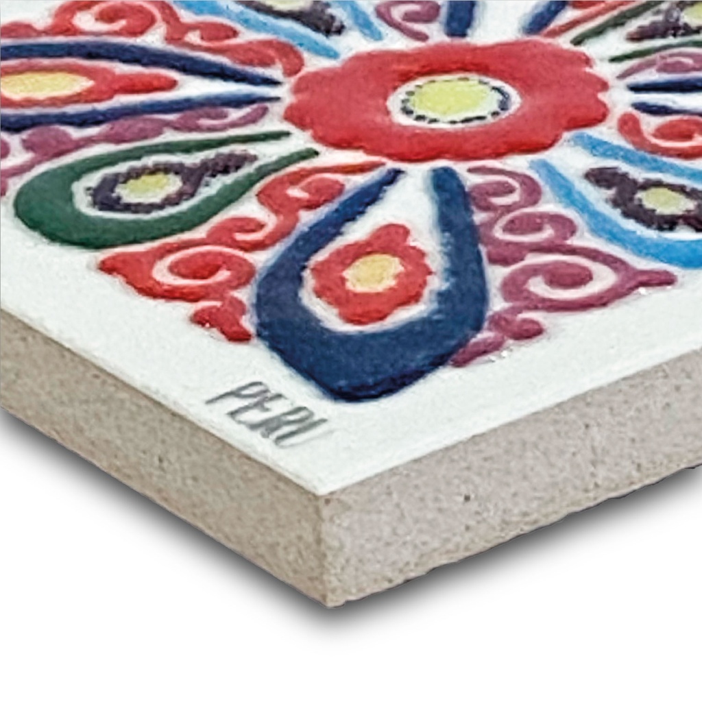 Imán Flor De Retablo C 4.6X4.6X0.4