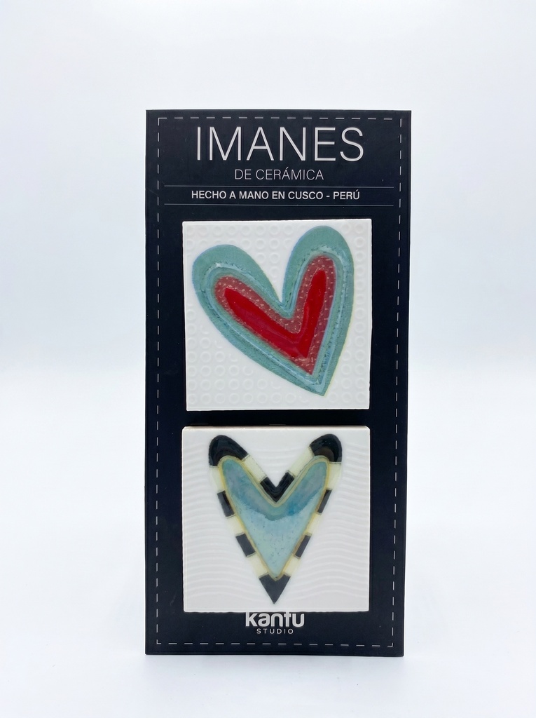 Imán Pack Corazones 1