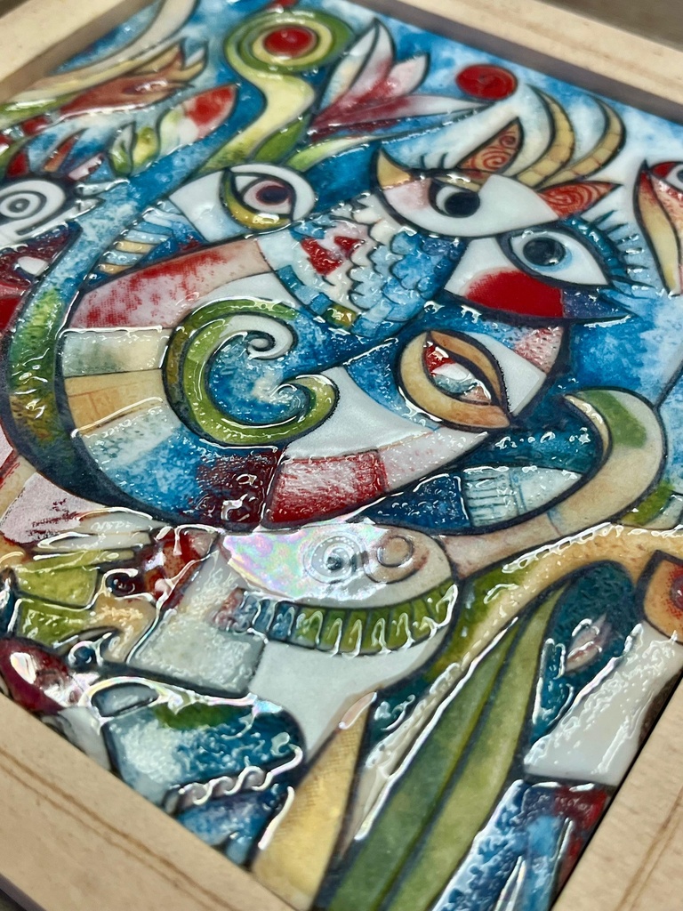 Cuadro Mistico C 18X18X1.2
