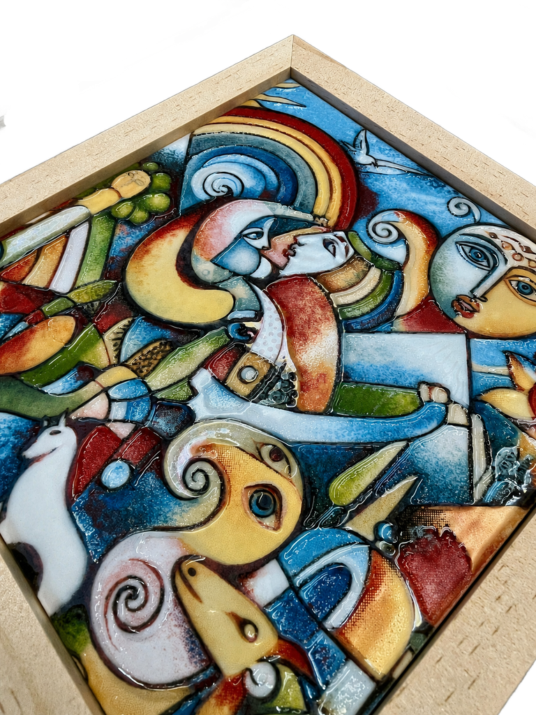 Cuadro Mistico A 18X18X1.2
