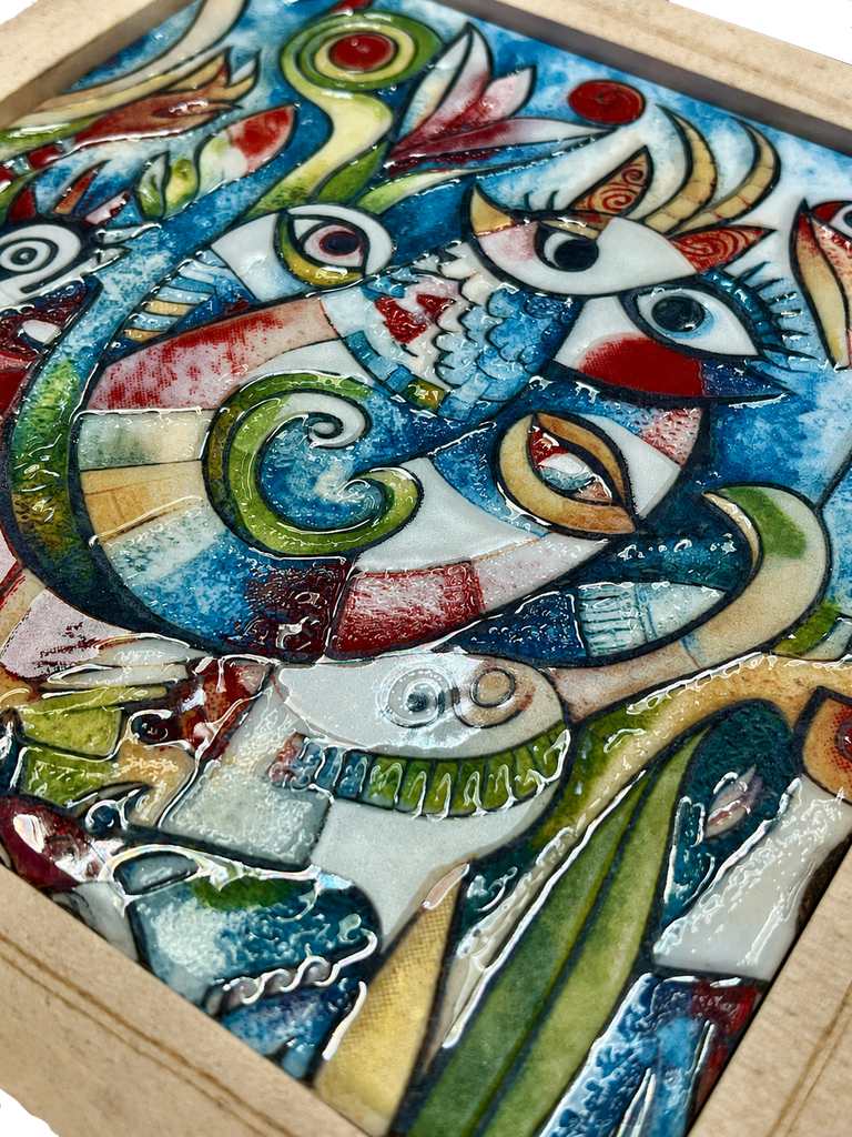 Cuadro Mistico C 18X18X1.2
