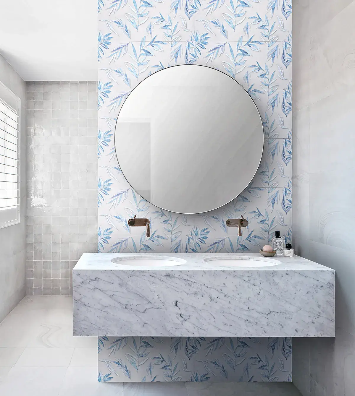 Decorado Blue Flowers MAASTRICHT 30 x 60 cm (Pieza) - 1