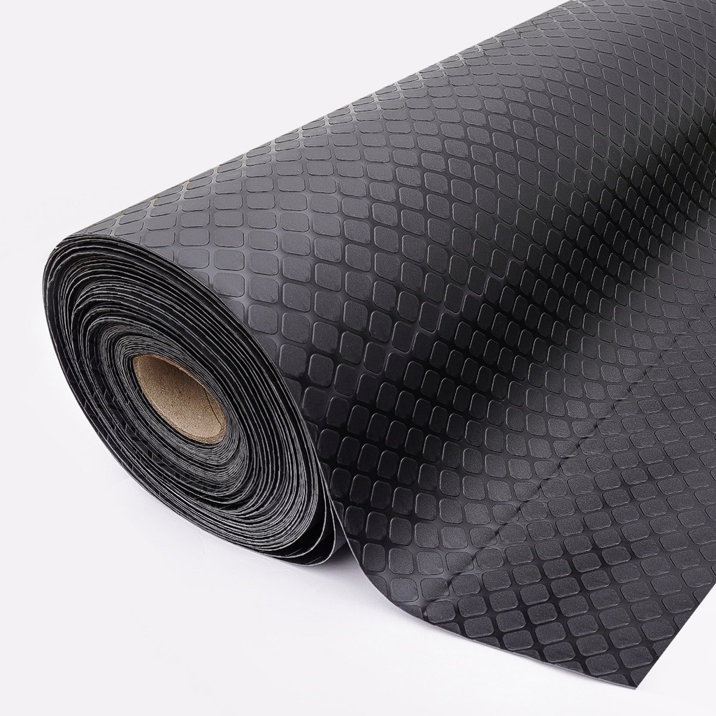 Protector de piso Cocos de PVC Negro – Por metro lineal – SAN BLAS