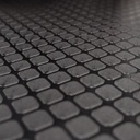 Rollo Protector de piso Cocos de PVC Negro – 1 metro x 60cm – SAN BLAS