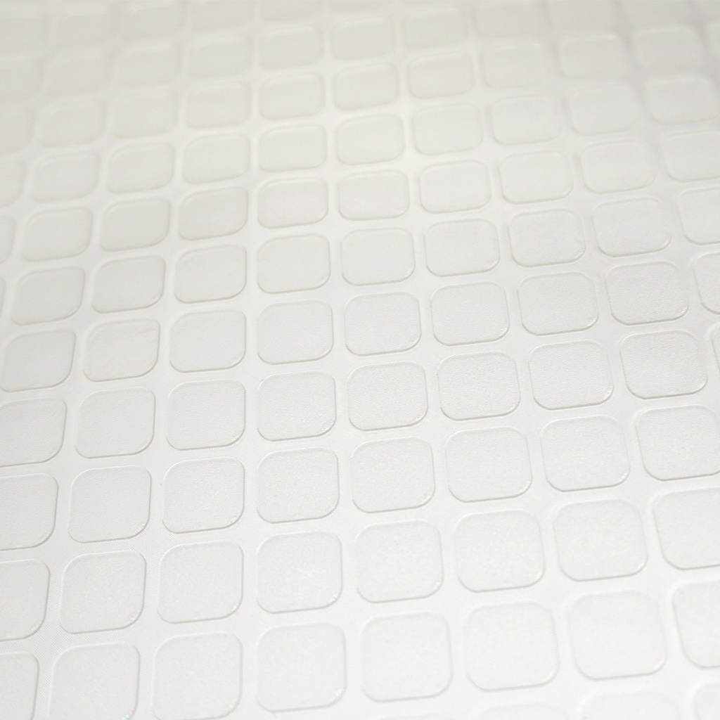 Rollo Protector de piso Translúcido Mate Cocos de PVC – 2 metros x 60 cm – SAN BLAS