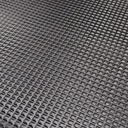 Rollo Protector de piso Pixel de PVC Negro – 2 metros x 60 cm – SAN BLAS