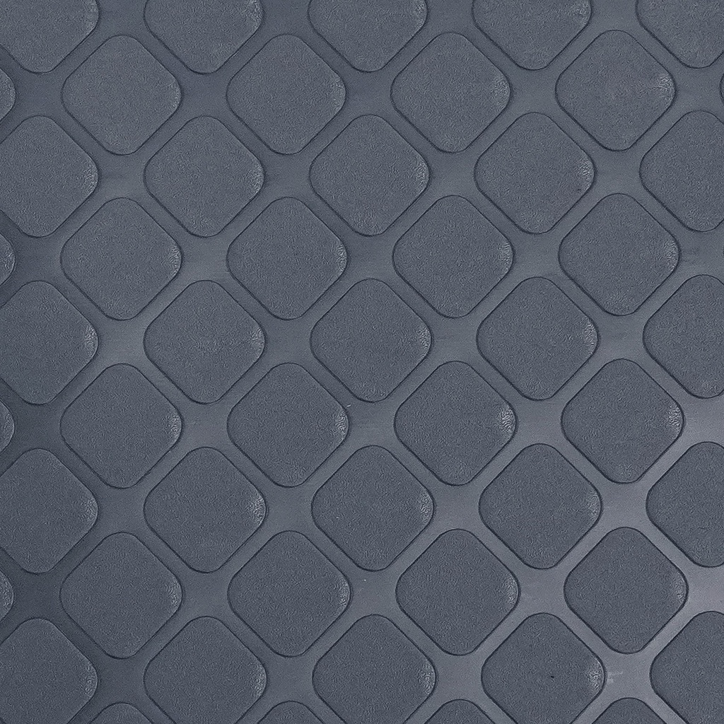 Rollo Protector de piso Cocos de PVC gris – 2 metros x 60 cm – SAN BLAS