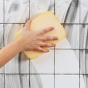 Esponja de doble uso para sucios suaves y duros