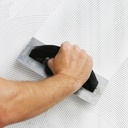 Llana simple dentada tipo V de 5X4mm