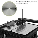 Disco diamantado 180mm para sierra eléctrica profesional de mesa para corte en húmedo de cerámica, porcelanato, mármol, y granito