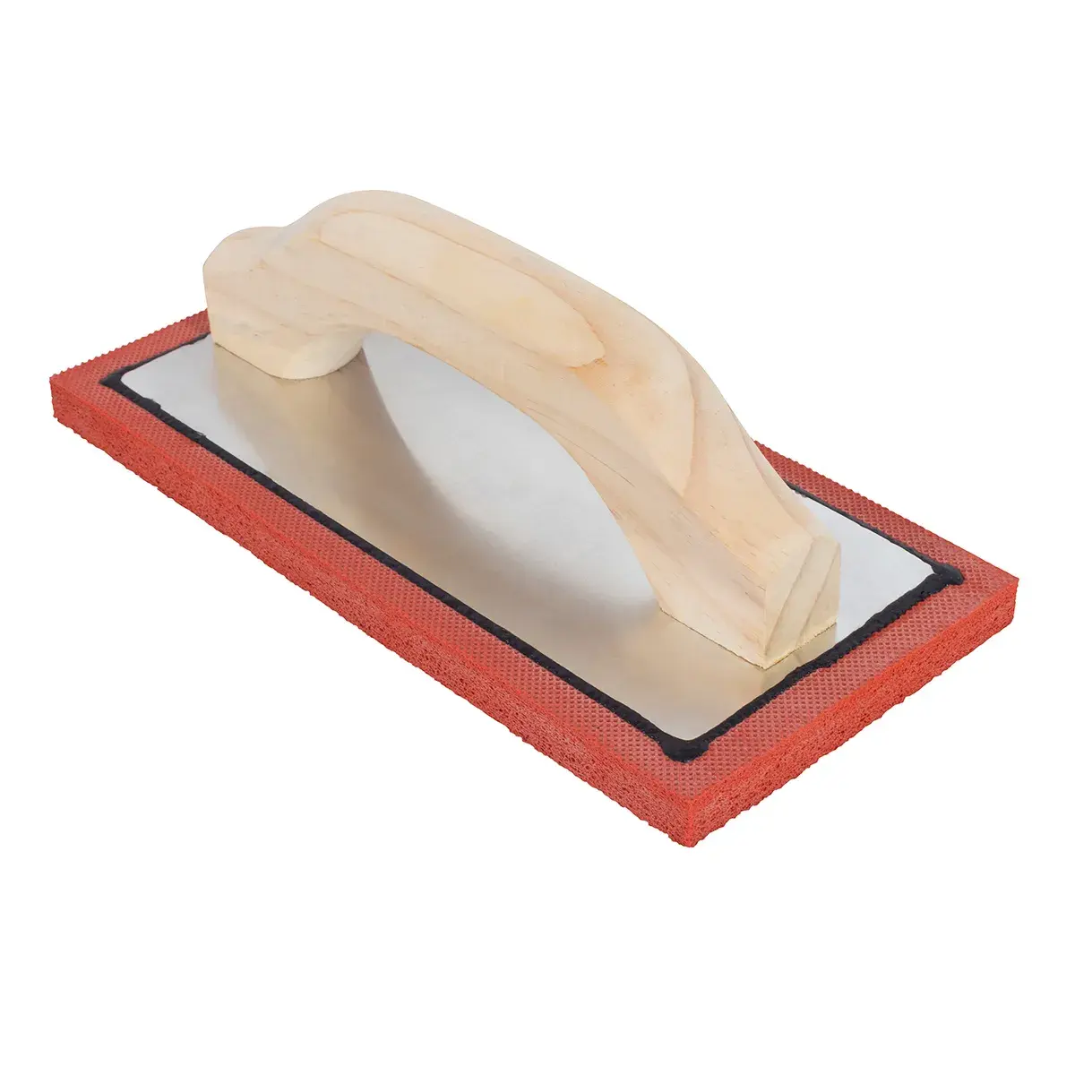 Fraguador rojo con mango de madera  profesional QEP