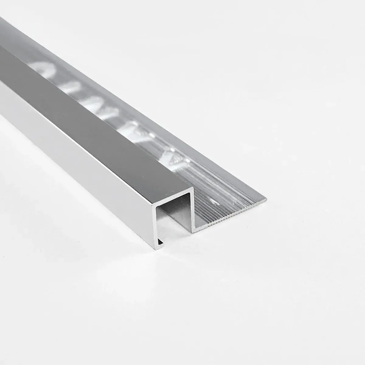 Aluminio 10mm Decor Borde Cuadrado Brillante KANTU