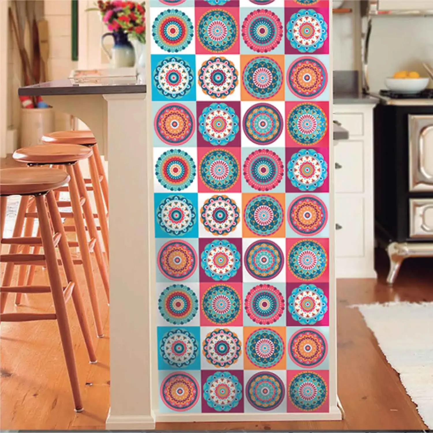 Vinil Autoadhesivo Maureen 15x15 cm KANTU (Pack 9 Und.)