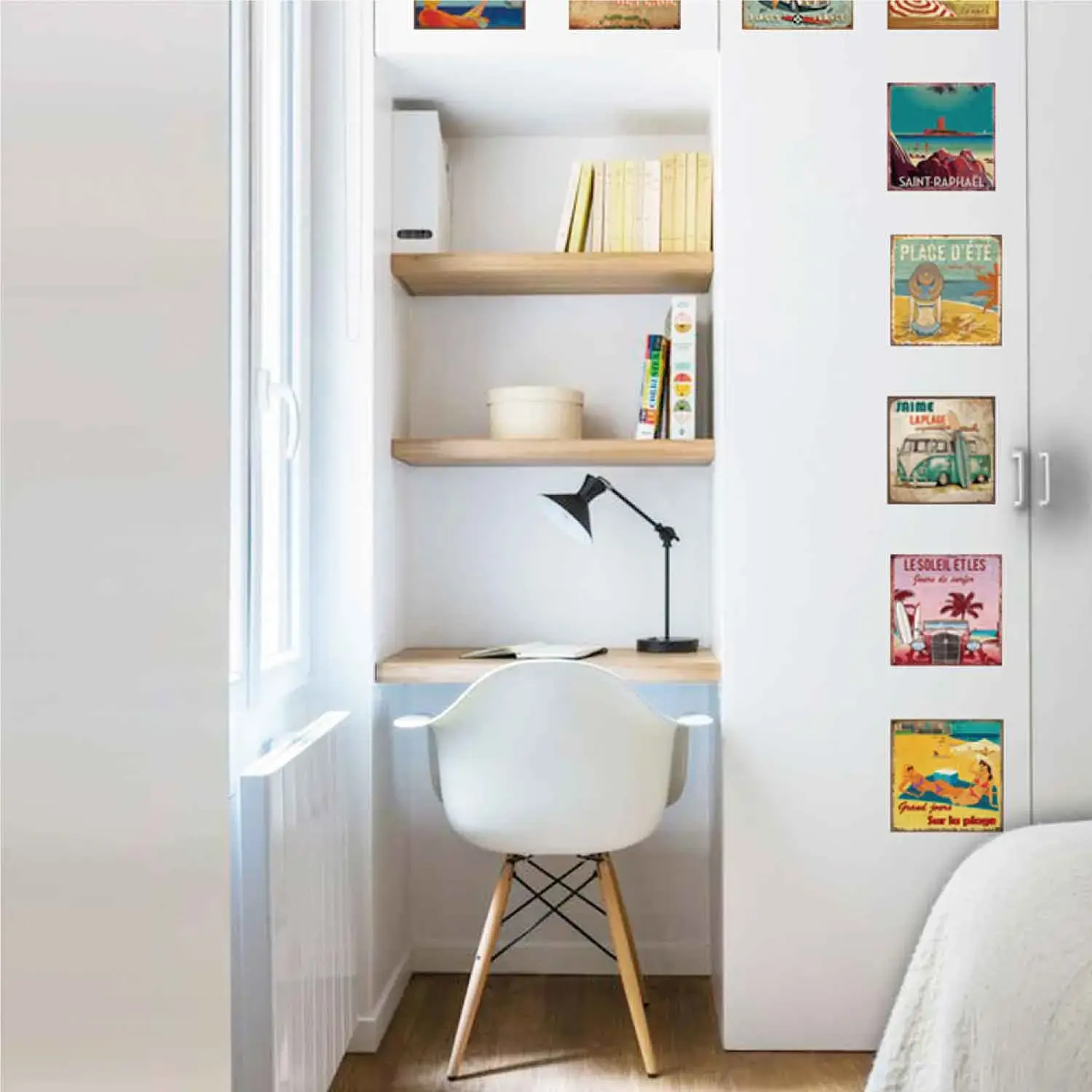 Vinil Autoadhesivo Cannes 15x15 cm KANTU (Pack 9 Und.)