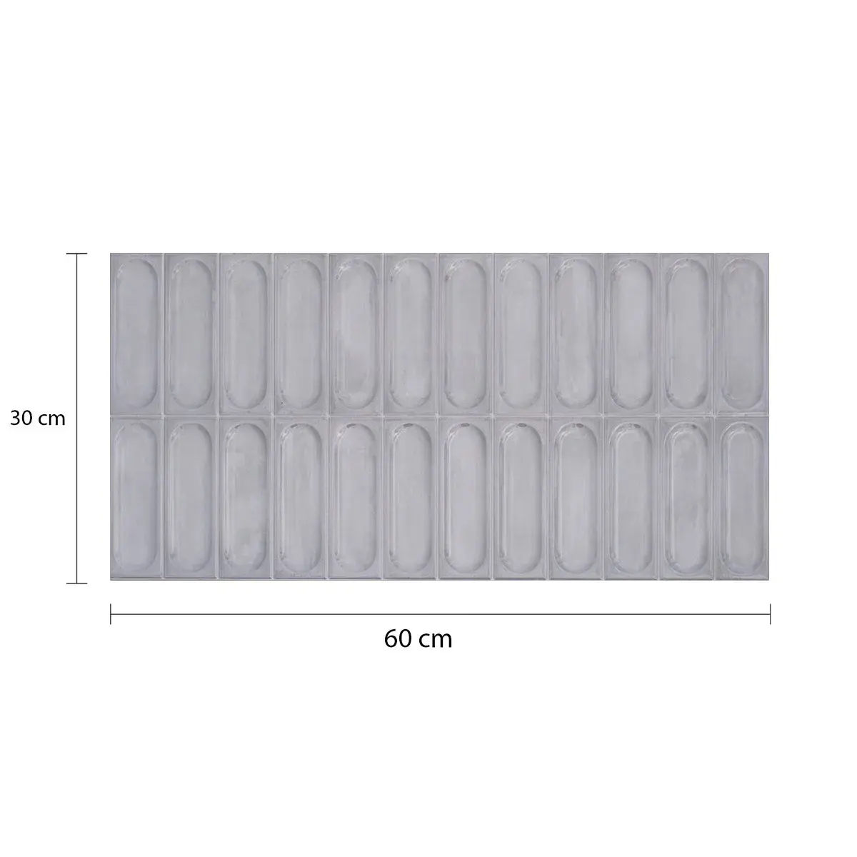 Decorado Lorient Grey MAASTRICHT 30 x 60 cm (Pieza)