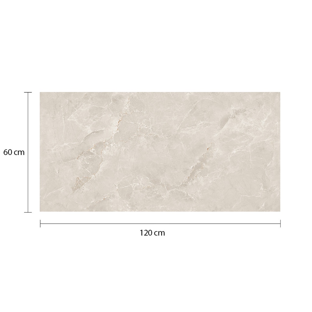 Porcelanato Meson Marmol Alboran Greige MAASTRICHT 60 x 120 cm por 1m²