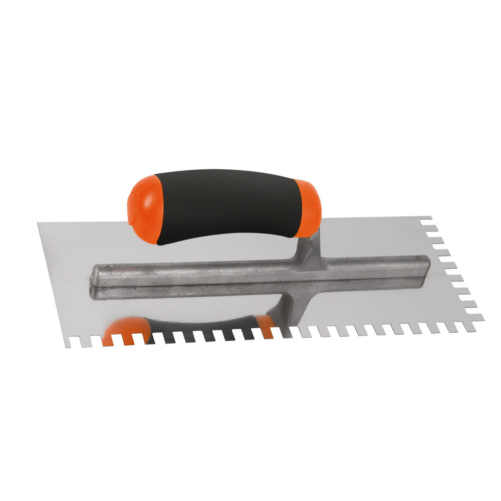 Llana dentada de acero inoxidable tipo C de 6x10x6mm