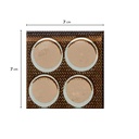Taco Vidrio Polux 7 x 7 cm KANTU (Pieza)