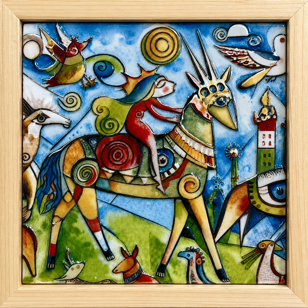 Cuadro Mistico D 18X18X1.2

