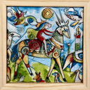 Cuadro Mistico D 18X18X1.2
