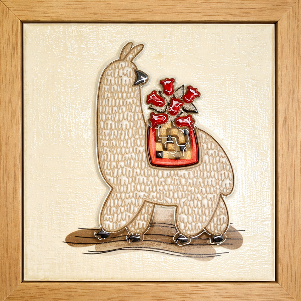 Cuadro Alpaca C 18X18X1.2
