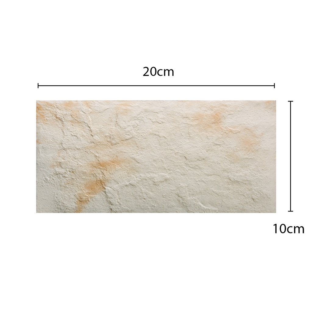 Piedra Volcán 10 x 20 cm Spacatto SPAZIO - por caja