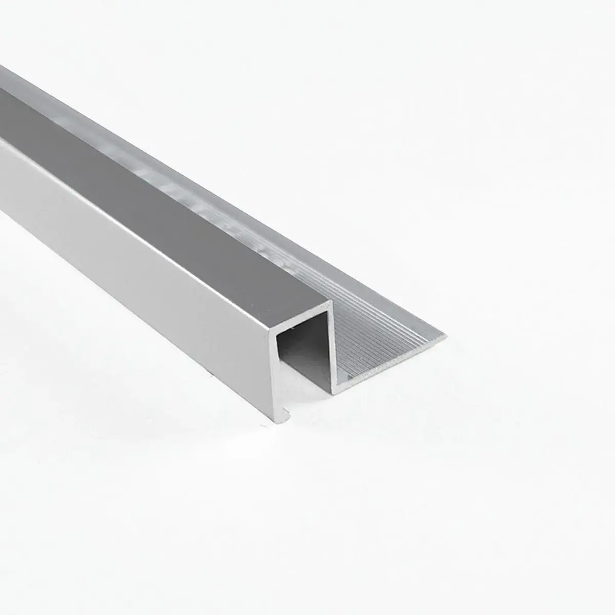 [DSBPADAMQE125BR] Aluminio 12.5mm Decor Borde Cuadrado Brillante KANTU