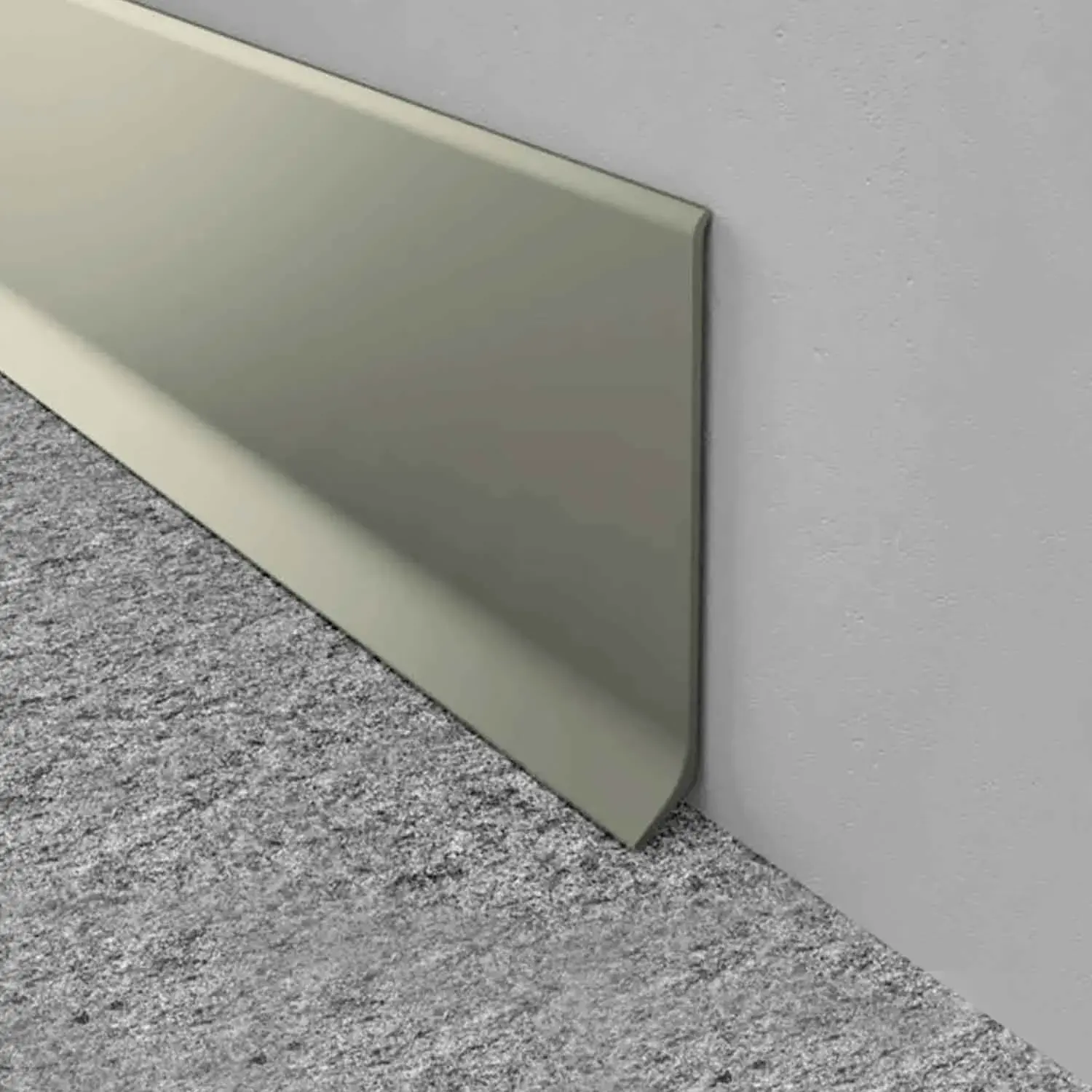 [DSBPADAKBD7BRMT] Zócalo Simple Bronce Mate 7cmx240cm KANTU