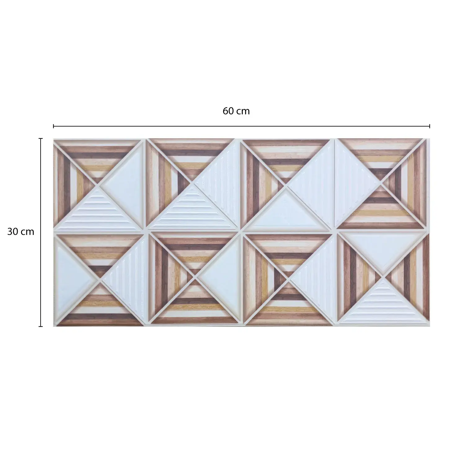 [DECBAOLISCER168] Decorado Parana Beige 30 x 60 cm KANTU (Pieza)