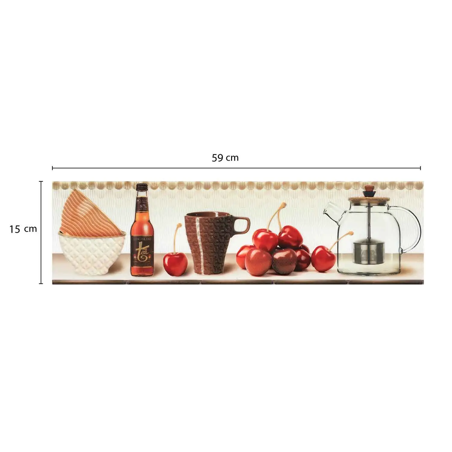 [DECCOCLISCER106] Listelo Mirka 59 x 15 cm KANTU (Pieza)