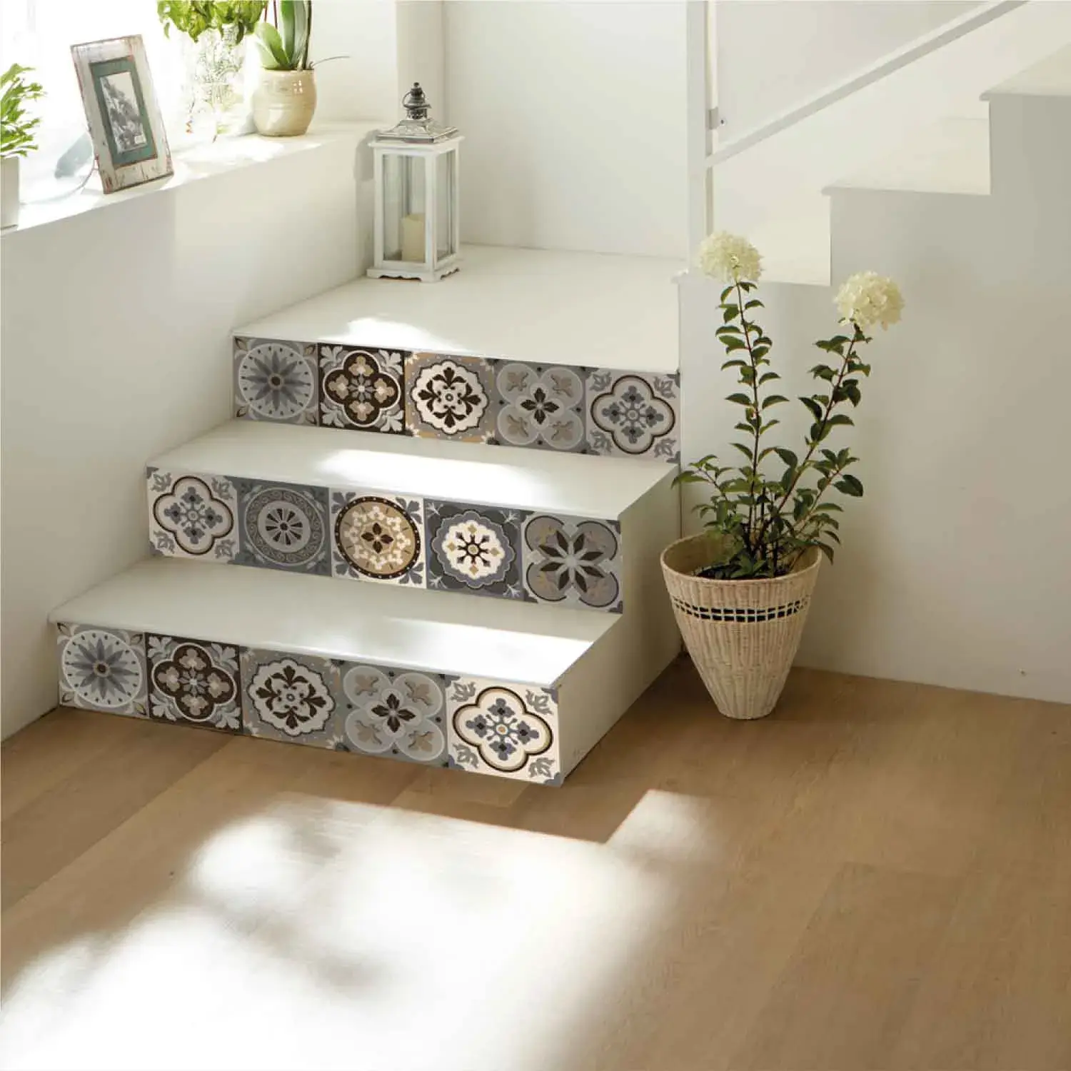 [DSBLVABELMO1] Vinil Autoadhesivo Belmonte 15x15 cm KANTU (Pack 9 Und.)