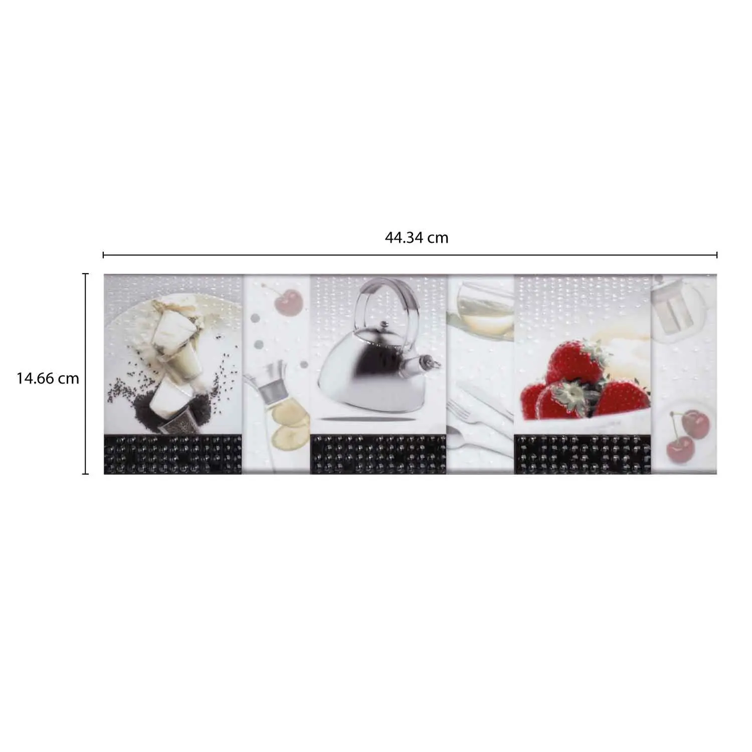 [DECCOCLISCER003] Listelo Tentación 45x 15 cm KANTU (Pieza)