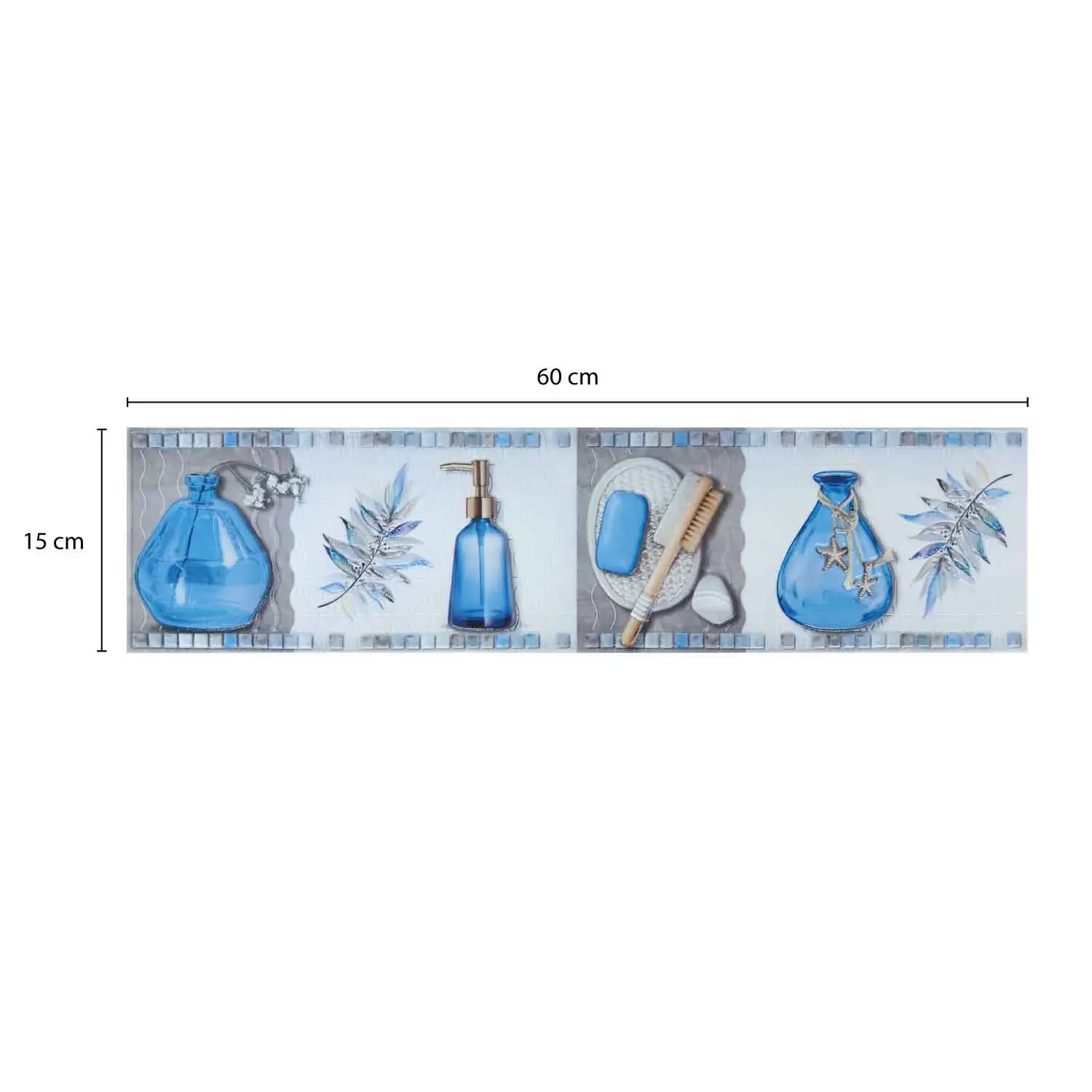 [DECBAOLISCER160] Listelo Berenice 60 x 15 cm KANTU (Pieza)