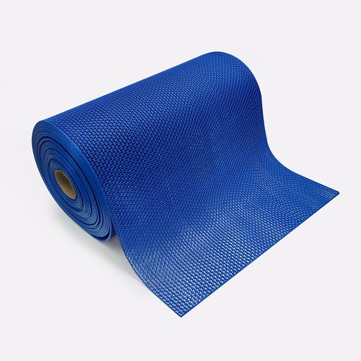 [SBPONDASAZUL1ML] Protector Antideslizante de piso Ondas de PVC Azul – por metro lineal – SAN BLAS