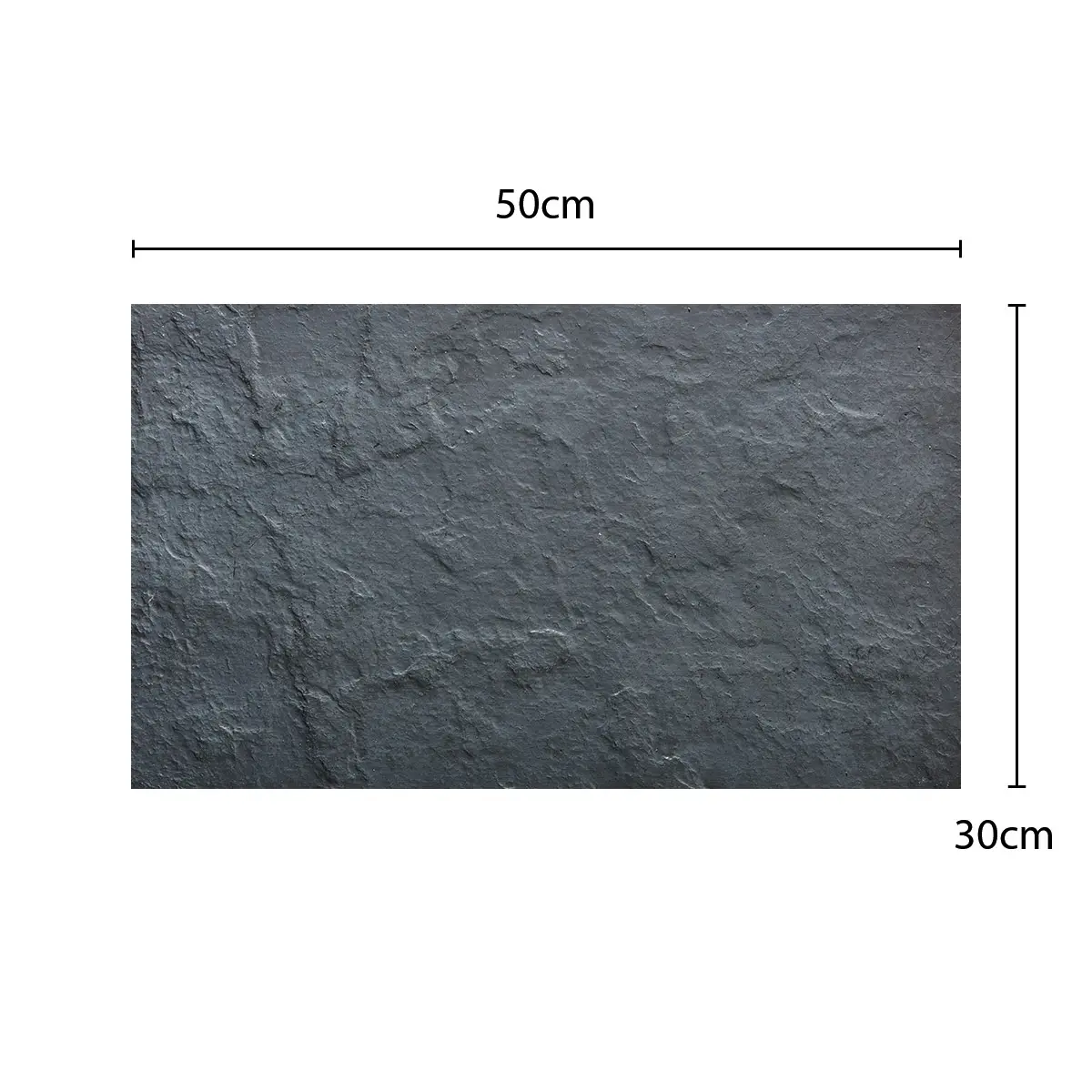 [SPLAC50GRISOSCJ] Laja Cordillera Gris 50 x 30 cm SPAZIO - por caja