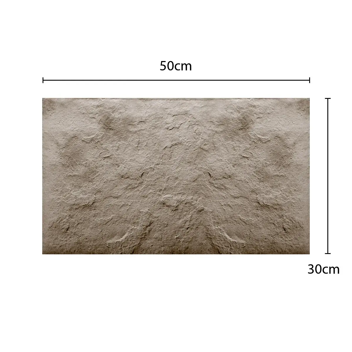 [SPLAC50HABANOCJ] Laja Cordillera Habano 50 x 30 cm SPAZIO - por caja