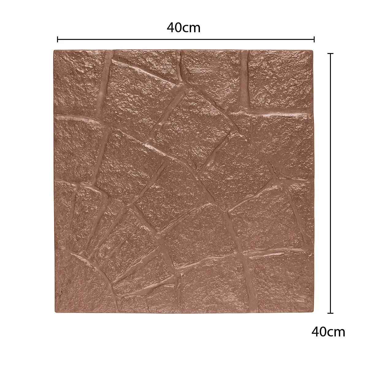 [P40TE] Praga Terracota 40 x 40 cm SPAZIO - por caja