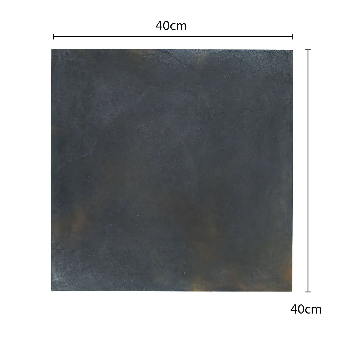 [SPBAPZ40PIZARCJ] Piedra Pizarra 40 x 40 cm SPAZIO - por caja