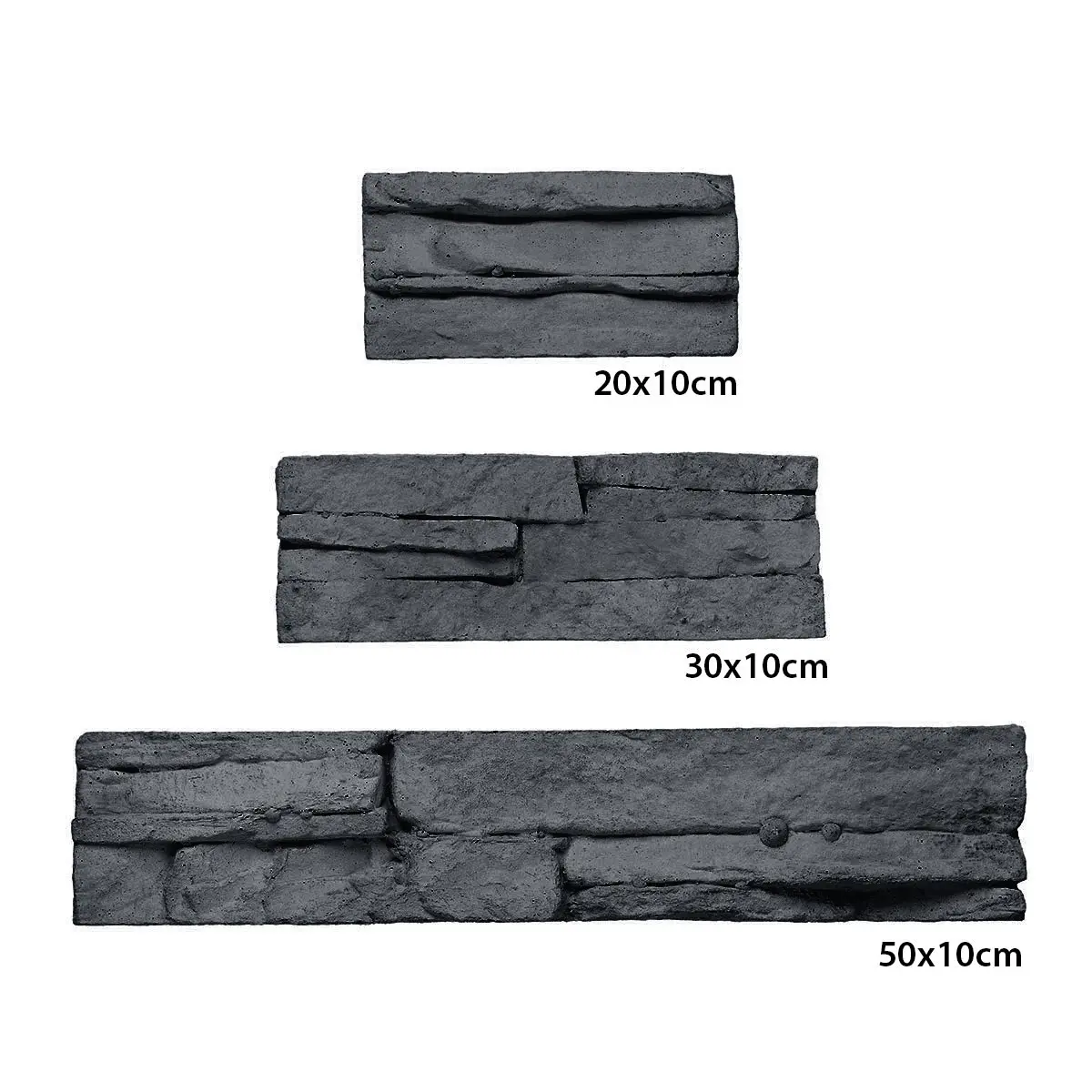 [SPPIK10GRISBECJ] Kkala irregular Gris Beta SPAZIO - por caja