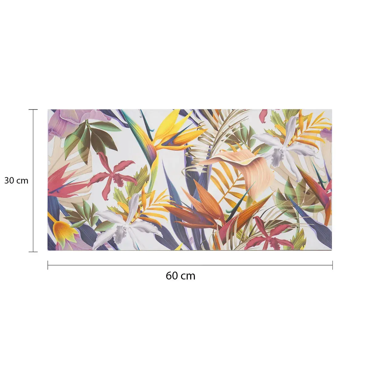 [MADSUMMERFLOWUN] Decorado Summer Flowers MAASTRICHT 30 x 60 cm (Pieza)