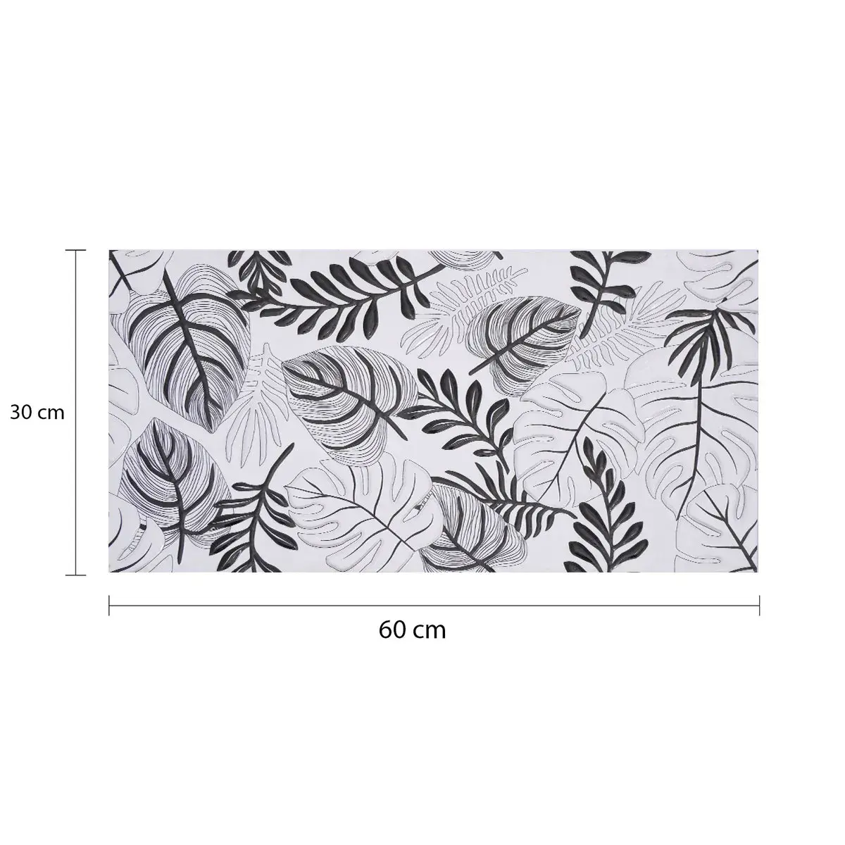 [MADWINTERFLOWUN] Decorado Winter Flowers MAASTRICHT 30 x 60 cm (Pieza)