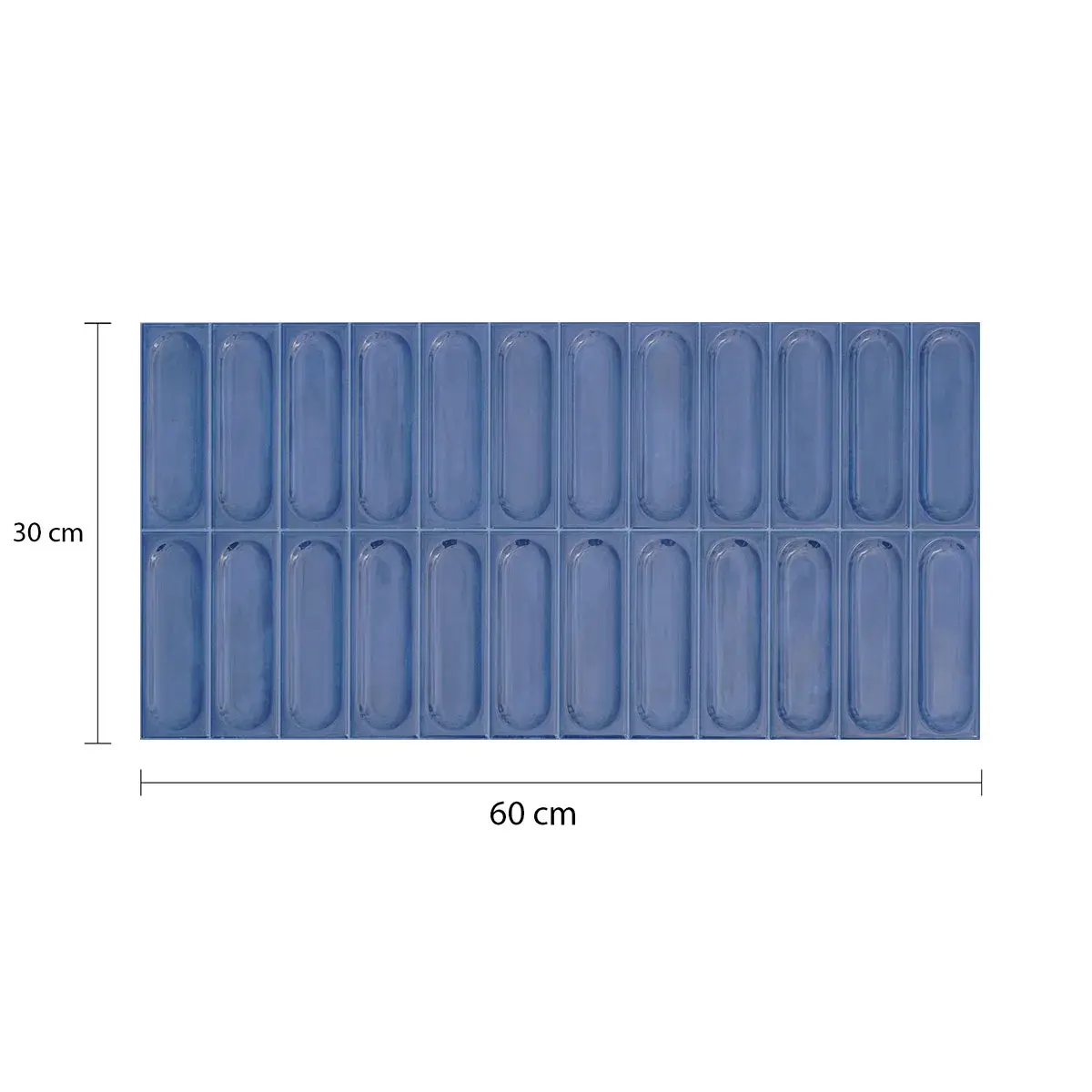 [MADLORIENBLUUN] Decorado Lorient Blue MAASTRICHT 30 x 60 cm (Pieza)