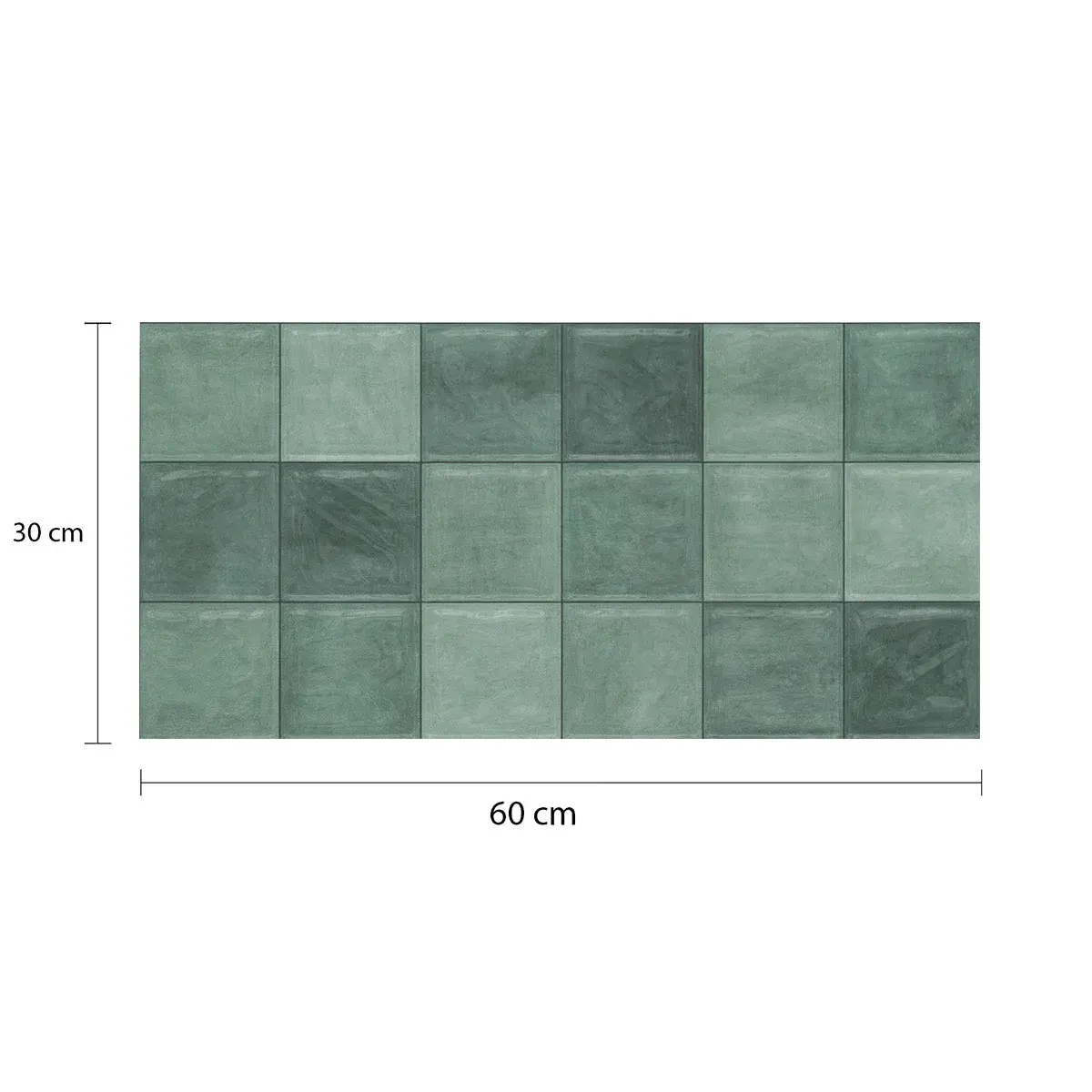 [MADDOVEAQUAUN] Decorado Dove Aqua MAASTRICHT 30 x 60 cm (Pieza)